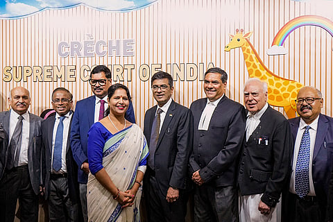 CJI inaugurates crèche at Supreme Court